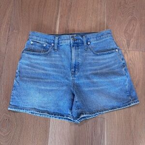 Madewell The Perfect Mid-Length Jean Short | 30 | Classic | Beach | Resort